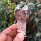 Gorgeous Twin Shangaan Amethyst Crystal with Hematite Inclusions From Zimbabwe