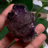 129.7g Smokey Quartz Shangaan Amethyst Crystal With Hematite From Zimbabwe