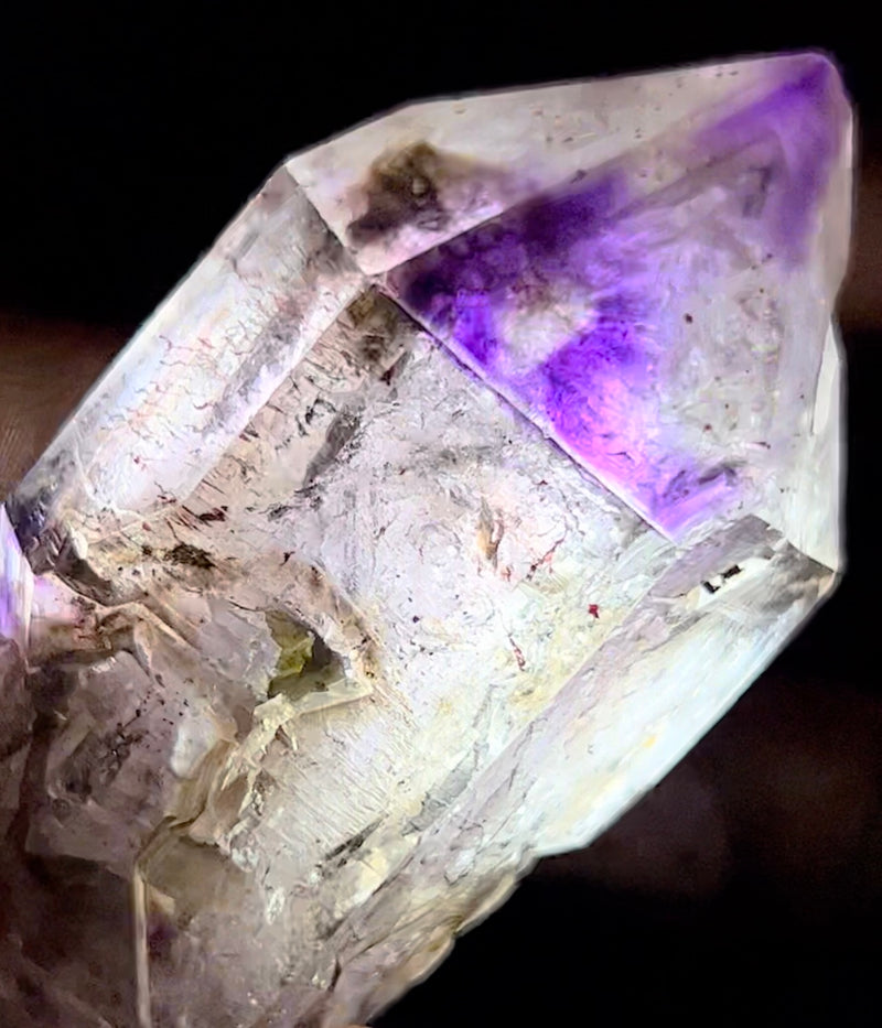 Shangaan Amethyst Enhydro Crystal, From Zimbabwe
