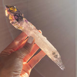 Top Shelf, Shangaan Scepter, Smokey Amethyst Wand From Zimbabwe