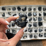 1.628kg of Mixed Lot of 54 Black Tourmaline pcs from Erongo Mountain, Erongo Region, Namibia