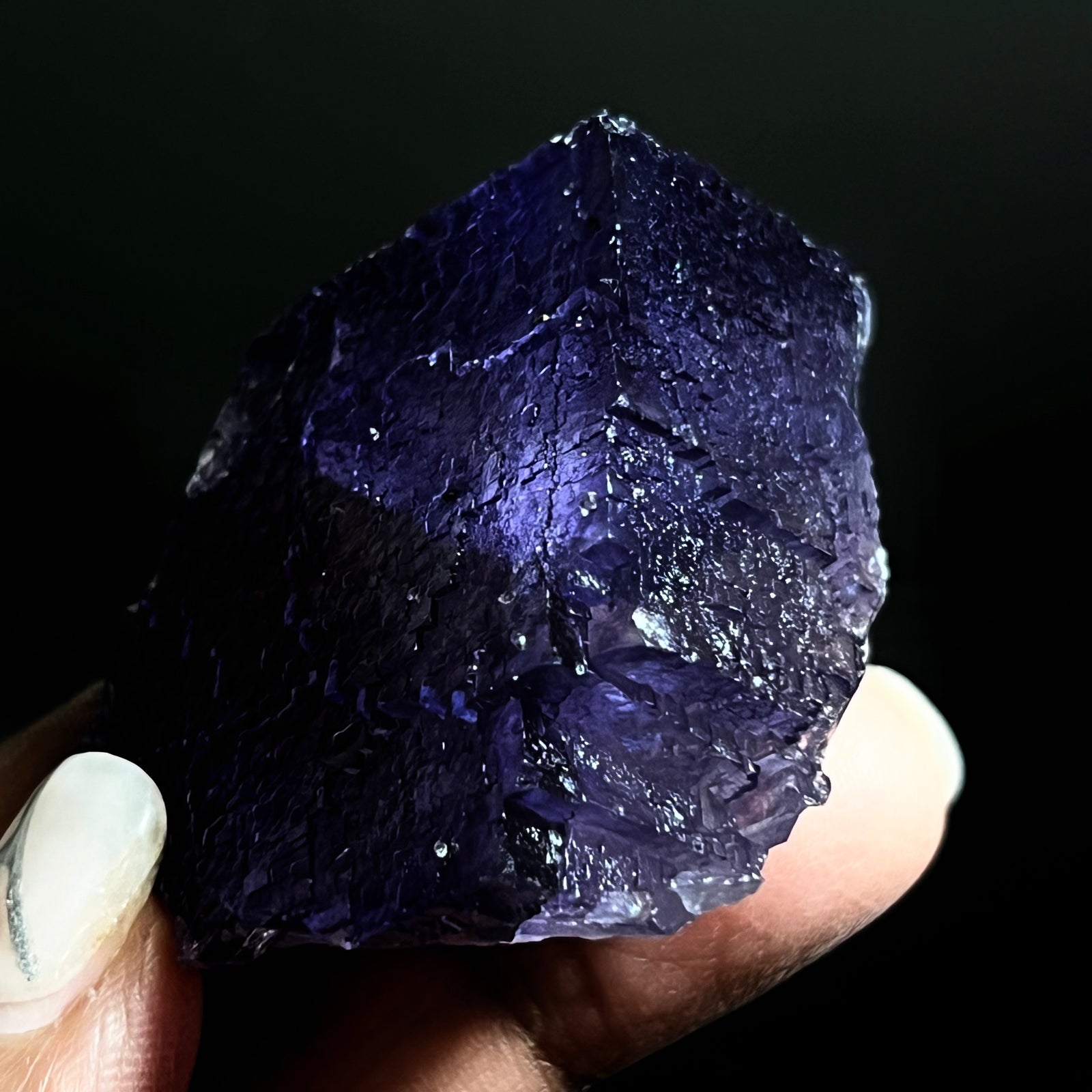 Purple Fluorite, Elmwood Mine, Smith County, Tennessee, USA – Nharo!