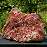 Huge Gorgeous Self-Standing Ishuko Red Phantom Quartz, Hematite included Quartz from the Central Province of Zambia