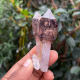 Gorgeous Twin Shangaan Amethyst Crystal with Hematite Inclusions From Zimbabwe