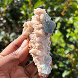 Fluorite and Milky Quartz from Brandberg Massif, Erongo Region, Namibia