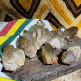 7 Piece (1 kilo) Kundalini Quartz, Congo Citrine, Natural Citrine, Lwena, Democratic Republic of Congo, Kundalini Citrine Crystal