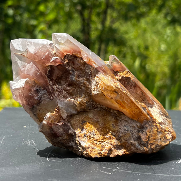 Beautiful Self-Standing Hematite Included Quartz, aka Zim Reds, Mutoko, Zimbabwe