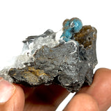 Shattuckite, Mesopotamia Copper Valley, Kunene, Namibia, African Mineral Specimen