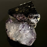 Gorgeous Japan Law Twin Fluorite with Black Tourmaline, Erongo Mountain, Erongo Region, Namibia