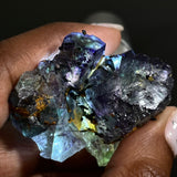 Gorgeous Erongo Fluorite with Black Tourmaline, Erongo Mountain, Erongo Region, Namibia