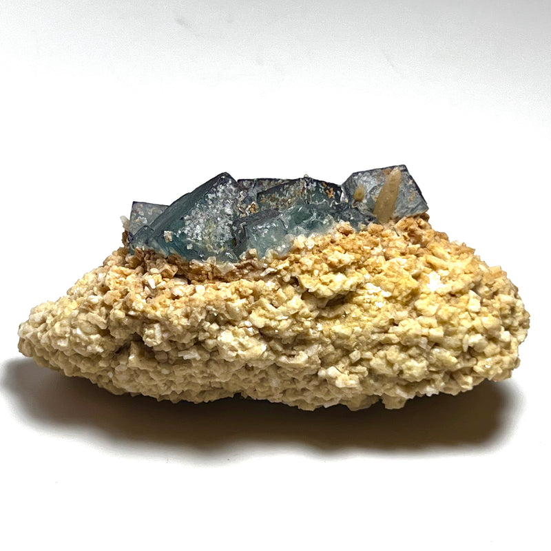 Fluorite and Milky Quartz from Brandberg Massif, Erongo Region, Namibia