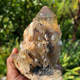 Golden Kundalini Quartz Citrine, Democratic Republic of Congo, Lwena, Congo Citrine