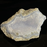 Druzy Blue Lace Agate, from Nsanje, Malawi