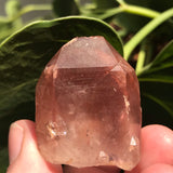 3 Ishuko Red Phantom Quartz, Hematite included Quartz from the Central Province of Zambia