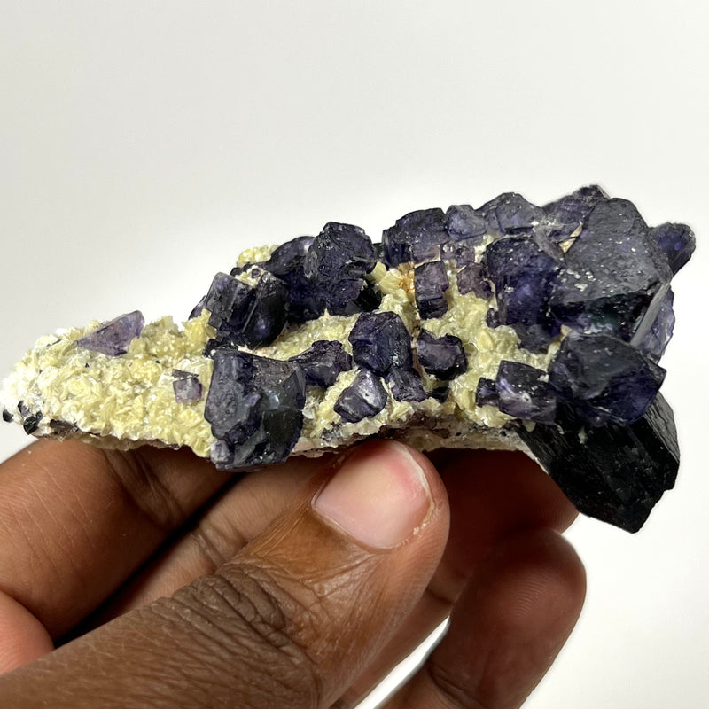 Gorgeous Galaxy Fluorite with Tourmaline, Erongo Mountain, Erongo Region, Namibia