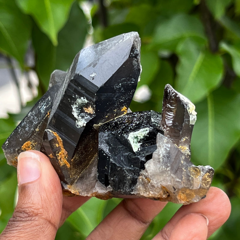 Black online smoky quartz
