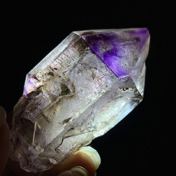 Shangaan Amethyst Enhydro Crystal, From Zimbabwe